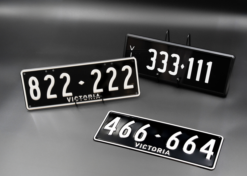 Part I of the Premium Number Plate Auction - Featuring Victorian Numeric Plates