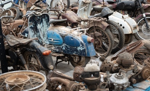The Regional Victorian Barn Find Motorcycle Collection Part II of II