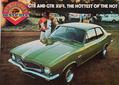 A private collection of performance Holden sales brochures & posters featuring HDT & HSV