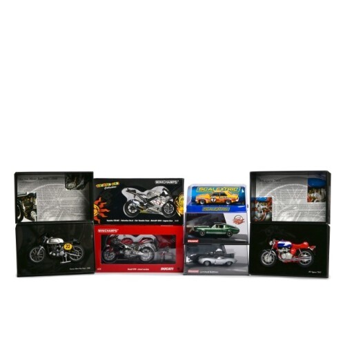 The Boxed Slot Car & Motorcycle Model Online Auction