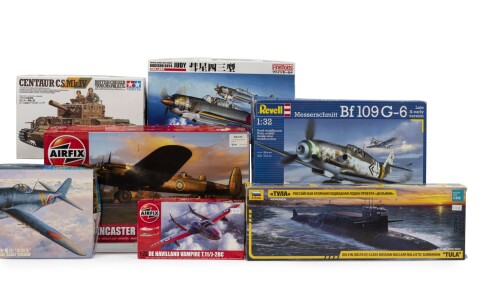 Military models offered from the Estate of the Late Dale Cleary