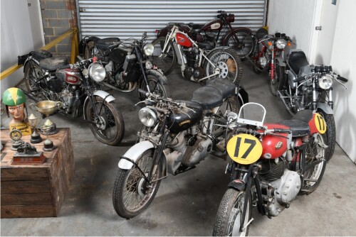 Part I - The Late Brian Greenfield Motorcycle and Memorabilia Auction (Lots 1-349) 