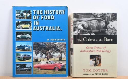 FORD: Two books relating to Ford. 'THE HISTORY OF FORD IN AUSTRALIA' softcover book by Norm Darwin