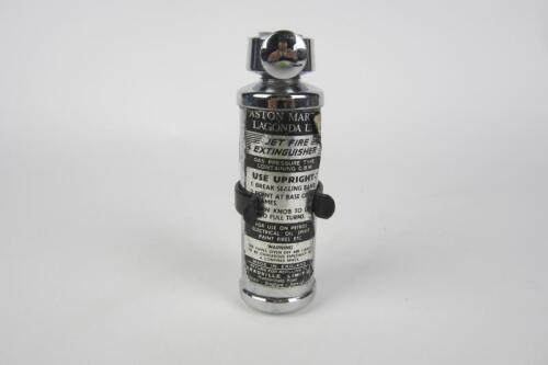 DBS/V8: An original Aston Martin DBS/V8 fire extinguisher.