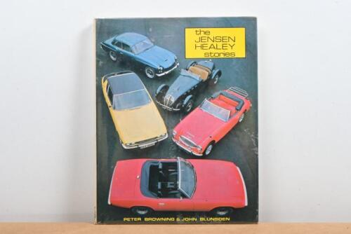 JENSEN-HEALEY: 'the JENSEN HEALEY stories' hardcover book by Peter Browning & John Blunsden