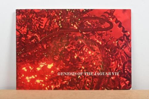 JAGUAR: A 'Genesis Of The Jaguar V12' sales brochure