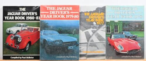 JAGUAR: Four 'The Jaguar Driver's Year Books' from 1977 to 1980-81