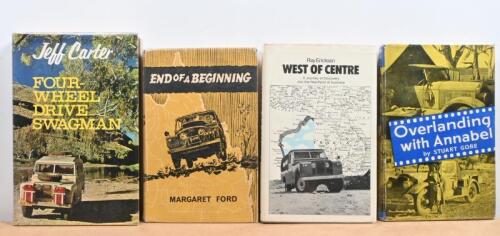 OVERLANDING: Five hardcover books detailing overlanding in Australia. 'FOUR-WHEEL DRIVE SWAGMAN' by Jeff Carter