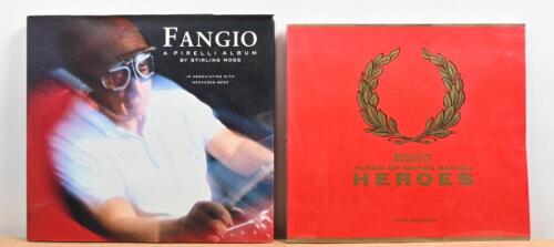 PIRELLI ALBUMS: Two Pirelli Albums. 'FANGIO - A PIRELLI ALBUM' by Stirling Moss with Doug Nye