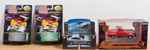 MODEL CARS: A selection of various model cars. ROAD CHAMPS Ford F100