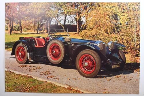 INVICTA: A colour poster of an Invicta 4.5 Litre