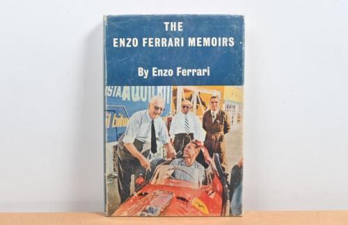 FERRARI: 'THE ENZO MEMOIRS' hardcover book by Enzo Ferrari. First Edition