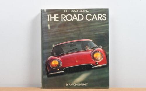 FERRARI: 'THE FERRARI LEGEND: THE ROAD CARS' hardcover book by Antoine Prunet