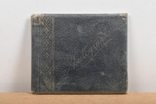 AUTOGRAPHS: A small 'Autographs' book. Autographs include Lex Davison, Tony Gaze, Reg Hunt, Doug Whiteford