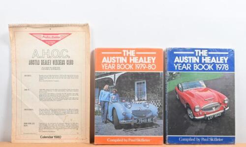 AUSTIN HEALEY: Three Austin-Healey related items. 'THE AUSTIN HEALEY YEAR BOOK' from 1978 and 1979-80 & Austin-Healey Owners Club (VIC) 1980 Calendar