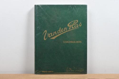 VANDEN PLAS: 'Vanden Plas' hardcover book by Brian Smith. First Edition