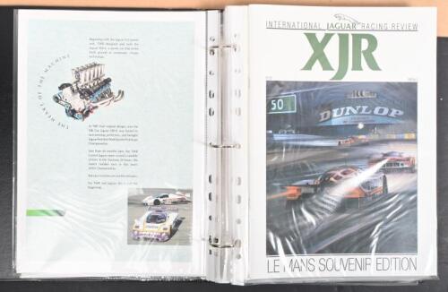 XJR: A quantity of twelve 'XJR - INTERNATIONAL JAGUAR RACING REVIEW' magazines, consecutive issues from 1988 (No 1) - 1990 (No 12)