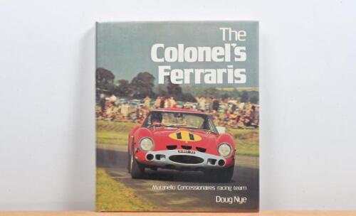 FERRARI: 'The Colonel's Ferraris' hardcover book by Doug Nye