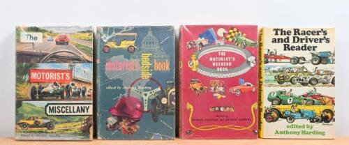 MOTORING/MOTOR RACING: Four hardcover books edited by Anthony Harding. Each book contains contributions by various authors. 1964 edition of 'The MOTORIST'S MISCELLANY'