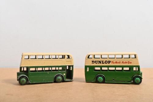 DINKY TOYS: Two DINKY TOYS. No.29C/290 Double Deck Bus