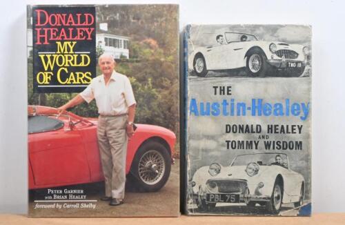 HEALEY: Two hardcover books regarding Austin Healey. 'THE Austin-Healey' by Donald Healey and Tommy Wisdom