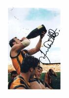 JASON DUNSTALL: A official photograph from The Herald & Weekly Times of Jason Dunstall, autographed by Dunstall