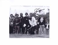 JACK NICKLAUS: A collection of four autographed Jack Nicklaus pictures