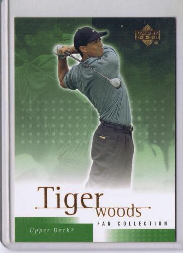 TIGER WOODS: A upper deck Tiger Woods fan collection sports card