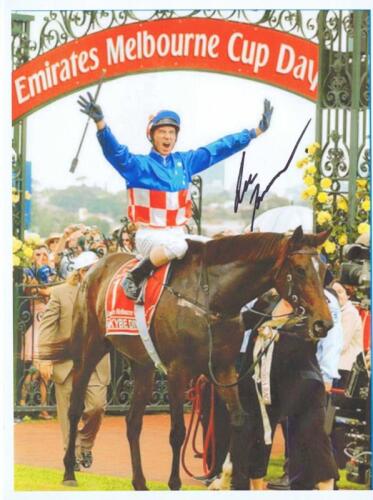 LEE FREEMAN: Three colour pictures autographed by trainer Lee Freeman