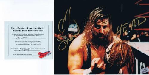 AL SNOW: A colour picture depicting Al Snow, autographed by Al Snow With COA