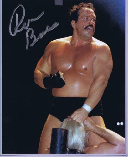 RON BASS: A colour picture of Ron Bass,with autograph and COA sticker
