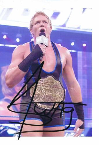 JACK SWAGGER: A autographed colour picture, featuring Jack Swagger
