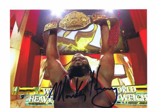 MARK HENRY: A colour picture of World Heavyweight Champion Mark Henry, autographed