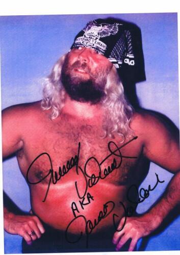 JIMMY VALIANT: A colour portrait of Jimmy Valiant, with autograph