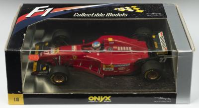 412T2: A onyx 1:18 scale Ferrari 412T2 (6003) as raced by Jean Alesi