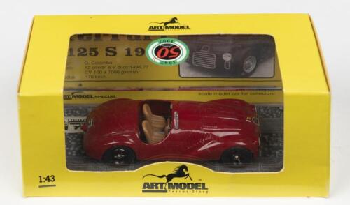 125 S: An ART MODEL FERRARI 125 S MARANELLO 1947 (ART901). Ferrari's 50th Anniversary (1947 - 1997) model
