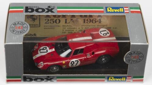 250 LM: A MODEL box 1:43 scale Ferrari 250 LM as raced at "LE MANS 65" (8457)