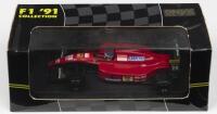 643 F1-91: A ONYX MODEL CARS F1 '91 COLLECTION 1:43 scale FERRARI 643 F1-91 as raced by Jean Alesi (122)