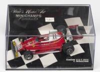 312 T: A Paul's Model Art/MINICHAMPS 1975 Ferrari 312 T as raced by Clay Regazzoni