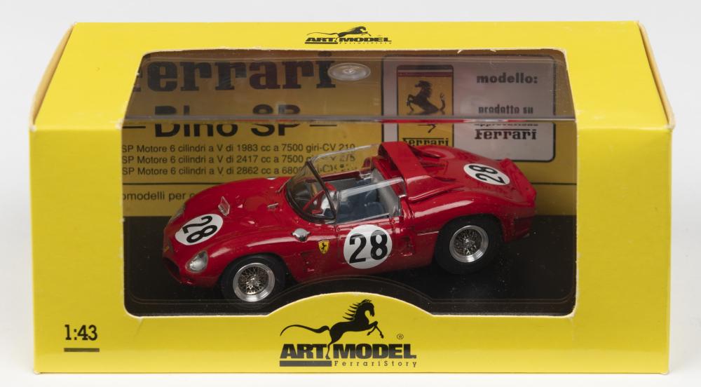 DINO SP: An ART MODEL 1:43 scale FERRARI DINO SP as raced at 1962 Le ...