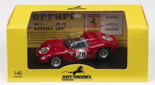 DINO SP: An ART MODEL 1:43 scale FERRARI DINO SP as raced at 1962 Le Mans by RODRIGUEZ-RODRIGUEZ (ART042)