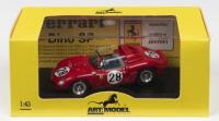 DINO SP: An ART MODEL 1:43 scale FERRARI DINO SP as raced at 1962 Le Mans by RODRIGUEZ-RODRIGUEZ (ART042)