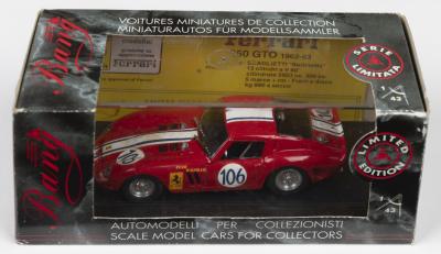 250 GTO: A Limited Edition Bang Ferrari 250 GTO as raced at' TARGA FLORIO 63' (1015) by 'TEAM WALTHAM'