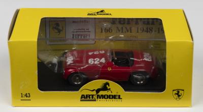 166 MM SP: An ART MODEL FERRARI 166 MM S as raced by BIONDETTI-SALAMI at 1949 Mille Miglia (ART008)