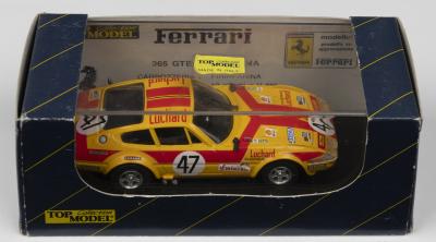 365 GTB/4: A TOP MODEL collection 1:43 scale Ferrari 365 GTB/4 - DAYTONA as raced at Le Mans 1975 (TMC 010)