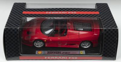 F50: A Shell Collezione 1:18 scale 1995 Ferrari F50. Red