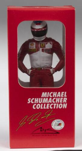 SCHUMACHER: A MINICHAMPS 1:18 scale 1998 Michael Schumacher figurine