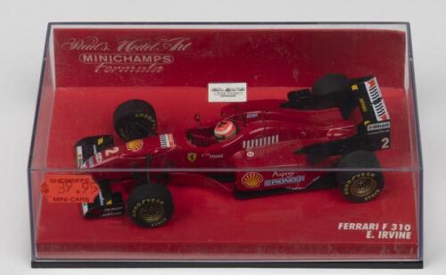 F 310: A Paul's Model Art MINICHAMPS 1:43 scale Ferrari F 310 as raced by Eddie Irvine