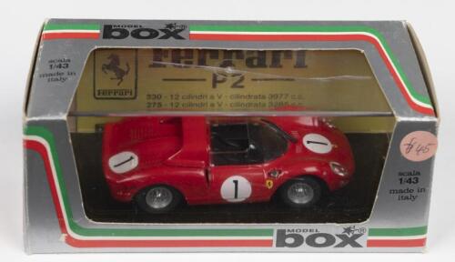 P/2: A MODEL box 1:43 scale FERRARI P/2 as raced at "Nurburgring 65" (8448)