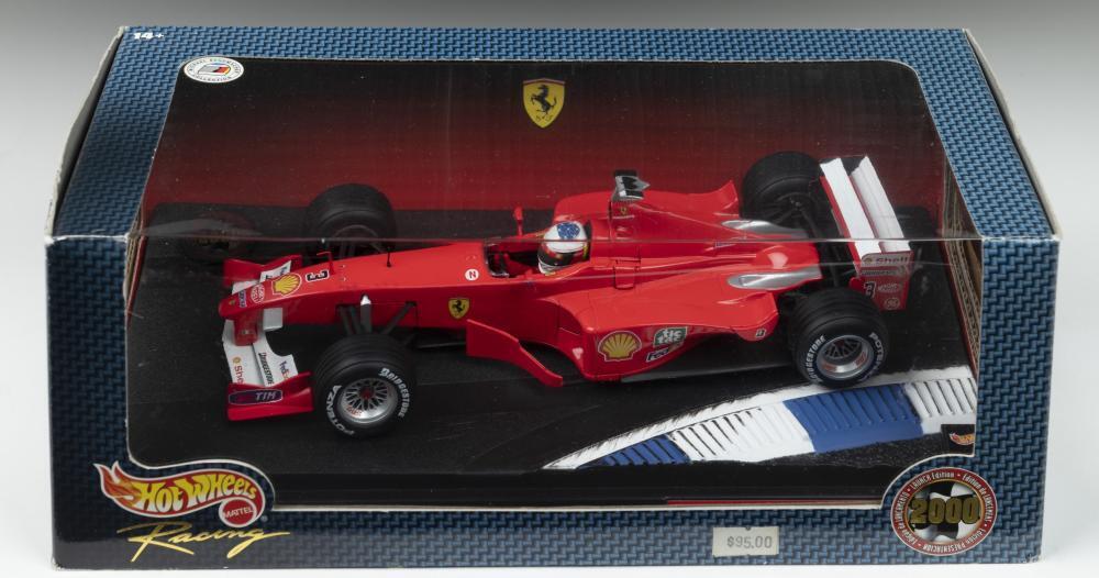 Hot Wheels 1/43 Ferrari F1 2000 – Michael Schumacher, Miniature Métal, Italie